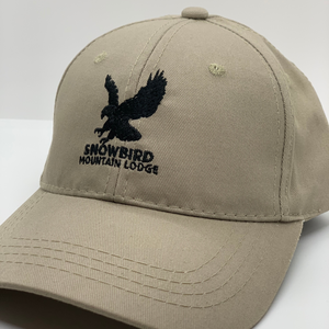 Snowbird Logo Hats Khaki