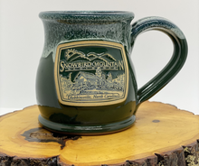 Load image into Gallery viewer, frosted-green-snowbird-lodge-coffee-mug