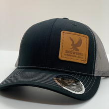 Load image into Gallery viewer, Snowbird Leather Patch Hats - SML Eagle Blue