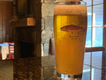 Load image into Gallery viewer, Angler Pint Glass Brown Trout